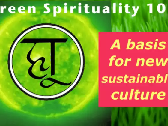 Green Spirituality What does it mean to you?