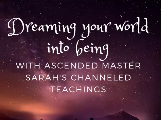 Dreaming your World into Being