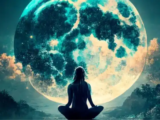 Ritual e Meditação de Manifestação da Lua Cheia