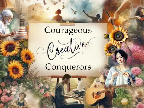 Conquistadores criativos corajosos — Chamada semanal da comunidade criativa