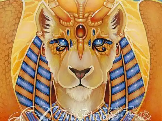 دیوی Sekhemet Attunement - بہادر بے خوفی کے لیے